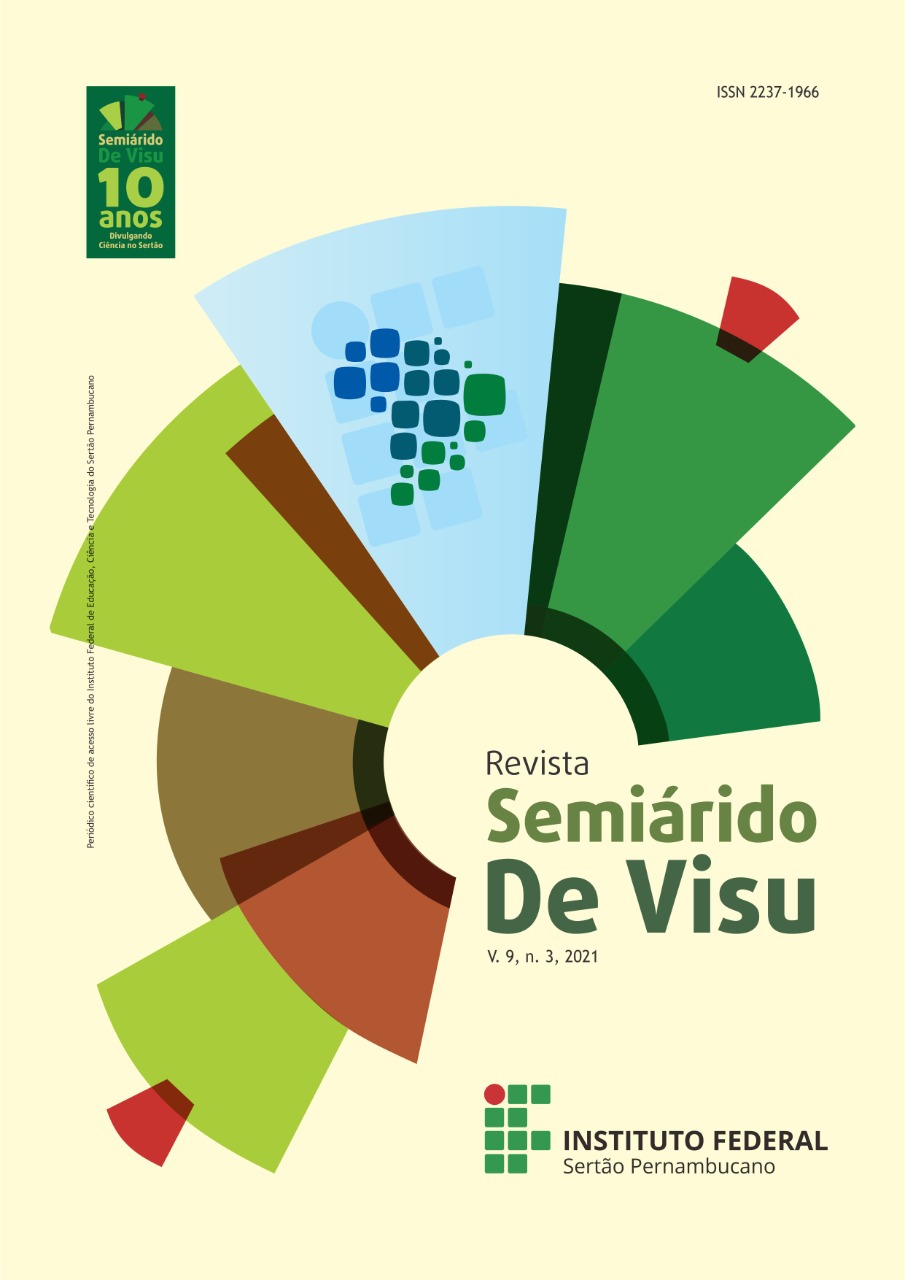 					Visualizar v. 9 n. 3 (2021): Revista Semiárido De Visu - v. 9, n. 3, 2021
				